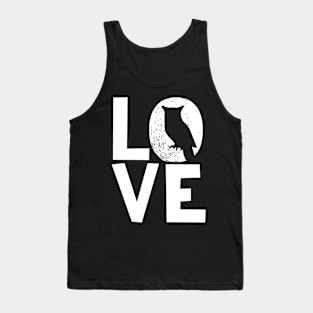 Owls Love | Owl Nocturnal Eagle Birds Night Bird Tank Top